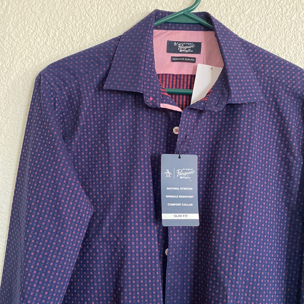 NWT Penguin dress shirt sz medium